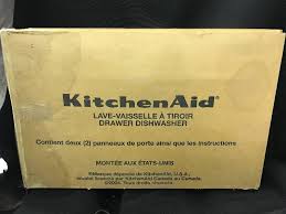 kitchen aid dishwasher 2 drawer covers