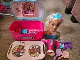 barbie beauty case set toys indoor