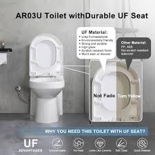 1 6 Gpf Compact Dual Flush Round Toilet
