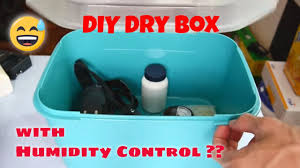 diy dry box with basic humidity control