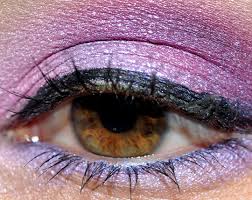 bright makeup fuchsia purple