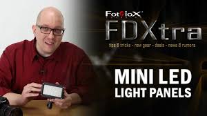 Compact Portable Led Light For Film Photography Mini Led Light Panels From Fotodiox Youtube