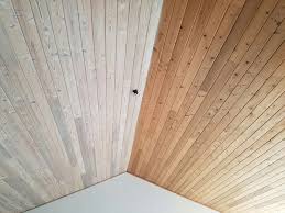 White Wash Walls Knotty Pine Ceiling