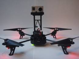 modded ar drone gopro hd support with
