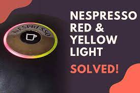 nespresso vertuo plus red and yellow