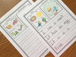 Writing Worksheets   Free Printable Writing Prompt Worksheet for  Kindergarten through  