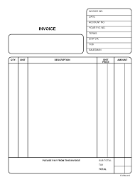Blank Receipt Template Pdf Invoice Uk Resume Templates Commercial