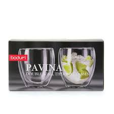 Set 2 Double Sided Glasses Of 25 Cl