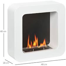 Bio Ethanol Fireplace Heater Burning