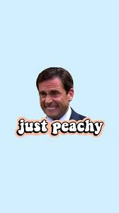 You can also upload and share your favorite michael scott wallpapers. Just Peachy Michael Scott Funny Phone Wallpaper Office Wallpaper The Office Wallpaper