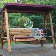 Dorset Wooden Garden Swing Charles