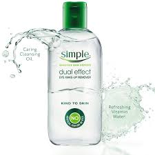 simple kind to skin eye makeup remover