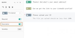 File Upload Question Typeform