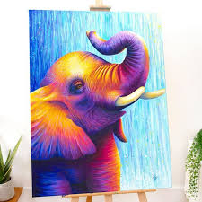 Elephant Painting Canvas Elephant