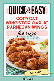 copycat wingstop garlic parmesan wings