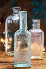 Antique Glass Bottles From The Turn Of