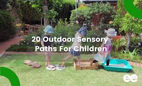 Outdoor Sensory Paths For Children