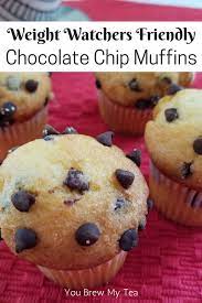 Weight Watchers Chocolate Chip Muffins gambar png
