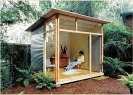 Backyard Studio Modern Shed Pallet House