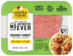 foster farms a ground turkey 93 7 1