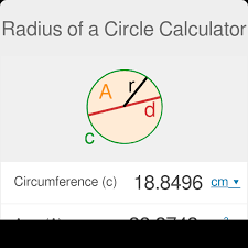 radius of a circle calculator