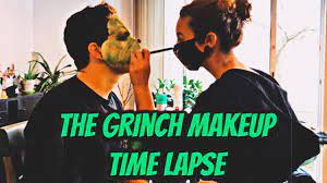 the grinch makeup time lapse you