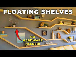 Diy Floating Wall Shelves How To