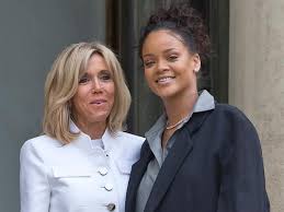 Das ist die frau an macrons seite. Fotos Rihanna Und Brigitte Macron In Paris
