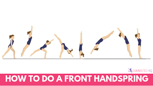 how to do a front handspring drills