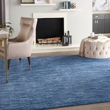 nourison essentials navy blue rug size 8 x 10