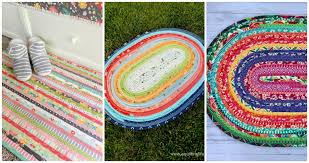 10 free jelly roll rug pattern to make