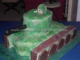 The example shown here is green, to represent grass, but you could also do a light brown icing, and even dust it with graham cracker crumbs to resemble sand for a desert theme! Coolest Army Cake Ideas And Decorating Techniques