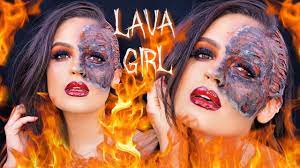 lava halloween makeup you