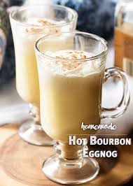 homemade hot ed bourbon eggnog
