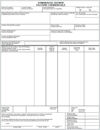 Fedex International Commercial Invoice Form International Commercial