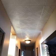 decorative foam glue up ceiling tile