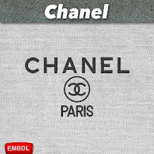 Chanel Paris Embroidery Design Instant Download