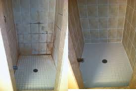 grout natural stone shower cleaning