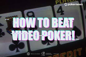 To help understand how this game is played, some samples of play are very helpful. Video Poker Strategy How To Get Better Chances To Win Pokernews