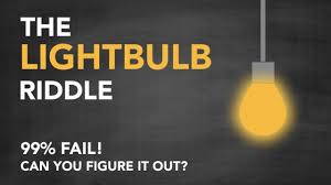 The Light Bulb Riddle 99 Fail Can You Solve It