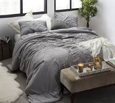 The california king is longer but not as wide as the king. Buy Oversize King Size Comforters Light Gray Bedding Comforter Set