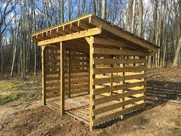 firewood shed plans free plans to