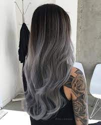 With hairdressers still unable to open, now is a great time to take the grey and bleached hair can often be affected by the dreaded yellow tinge. 50 Shades Of Gray Ombre Hair Perfection Okay 16 Brit Co Hair Styles Grey Ombre Hair Silver Hair Color