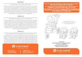 Baby Trend Expedition Tj93 A Series
