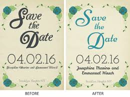 Designer Tutorial Save The Date Cards Befunky Blog