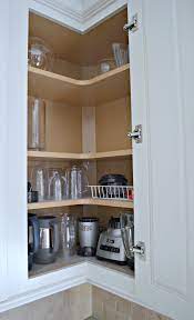 It's called a blind corner because, when reaching into it. Tips For Designing An Organized Kitchen Upper Kitchen Cabinets Kitchen Corner Cupboard Cupboards Organization