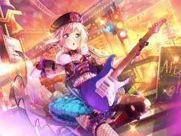 She has a sleepy demeanor and speaks with a slow, monotone voice, but is surprisingly sly at times. Moca Aoba Happy Gotta Beat Expectations Cards List Girls Band Party Bandori Party Bang Dream Girls Band Party