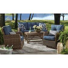 We did not find results for: Member S Mark Agio Fremont 4 Piece Patio Deep Seating Set With Sunbrella Fabric Indigo Sam S Club