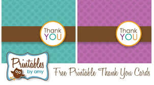 25 Beautiful Printable Thank You Card Templates Xdesigns