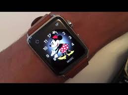 apple watchos 3 mickey minnie mouse